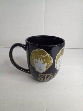 Golden Girls Stay Golden Mug Ceramic Black Gold Zak! Brand